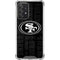 NFL San Franciso 49ers Black & White Galaxy A52 5G Clear Case