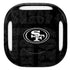 NFL San Franciso 49ers Black & White Galaxy Buds Pro Skin