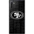 NFL San Franciso 49ers Black & White Galaxy Note 10 Skin