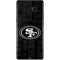 NFL San Franciso 49ers Black & White Galaxy Note 8 Skin