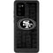 NFL San Franciso 49ers Black & White Galaxy Note20 5G Waterproof Case