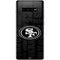NFL San Franciso 49ers Black & White Galaxy S10 Plus Skin