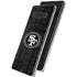 NFL San Franciso 49ers Black & White Galaxy S10 Plus Skin