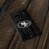 NFL San Franciso 49ers Black & White Galaxy S10 Plus Skin