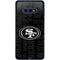 NFL San Franciso 49ers Black & White Galaxy S10e Skin