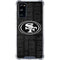 NFL San Franciso 49ers Black & White Galaxy S20 FE Clear Case