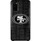 NFL San Franciso 49ers Black & White Galaxy S20 Lite Case