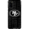 NFL San Franciso 49ers Black & White Galaxy S20 Pro Case