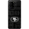 NFL San Franciso 49ers Black & White Galaxy S20 Ultra 5G Skin