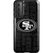 NFL San Franciso 49ers Black & White Galaxy S21 5G Pro Case