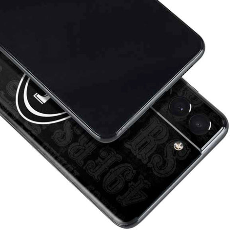 NFL San Franciso 49ers Black & White Galaxy S21 5G Skin