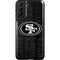 NFL San Franciso 49ers Black & White Galaxy S21 FE Pro Case