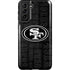 NFL San Franciso 49ers Black & White Galaxy S21 FE Pro Case
