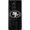 NFL San Franciso 49ers Black & White Galaxy S21 Ultra 5G Skin