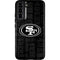 NFL San Franciso 49ers Black & White Galaxy S22 Plus Pro Case