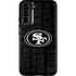 NFL San Franciso 49ers Black & White Galaxy S22 Plus Pro Case
