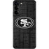 NFL San Franciso 49ers Black & White Galaxy S22 Plus Skin