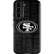 NFL San Franciso 49ers Black & White Galaxy S22 Pro Case