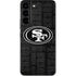 NFL San Franciso 49ers Black & White Galaxy S22 Skin