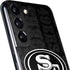 NFL San Franciso 49ers Black & White Galaxy S22 Skin