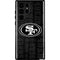 NFL San Franciso 49ers Black & White Galaxy S22 Ultra Pro Case