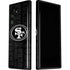 NFL San Franciso 49ers Black & White Galaxy S22 Ultra Pro Case