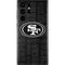 NFL San Franciso 49ers Black & White Galaxy S22 Ultra Skin