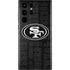 NFL San Franciso 49ers Black & White Galaxy S22 Ultra Skin