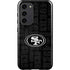 NFL San Franciso 49ers Black & White Galaxy S23 Plus Pro Case