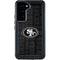 NFL San Franciso 49ers Black & White Galaxy S23 Plus Waterproof Case