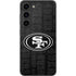 NFL San Franciso 49ers Black & White Galaxy S23 Skin