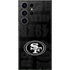 NFL San Franciso 49ers Black & White Galaxy S23 Ultra Skin