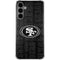 NFL San Franciso 49ers Black & White Galaxy S24 Plus Clear Case