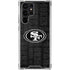 NFL San Franciso 49ers Black & White Galaxy S24 Ultra Clear Case