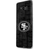 NFL San Franciso 49ers Black & White Galaxy S8 Skin