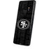 NFL San Franciso 49ers Black & White Galaxy S9 Skin