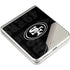 NFL San Franciso 49ers Black & White Galaxy Z Flip3 5G Skin