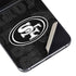 NFL San Franciso 49ers Black & White Galaxy Z Flip5 5G Skin