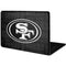 NFL San Franciso 49ers Black & White Google Pixelbook Go Skin