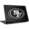 NFL San Franciso 49ers Black & White Dell Inspiron Skin