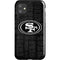 NFL San Franciso 49ers Black & White iPhone 11 Impact Case