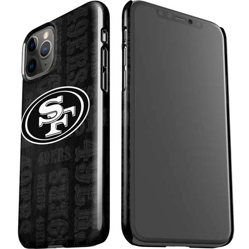 NFL San Franciso 49ers Black & White iPhone 11 Pro Lite Case