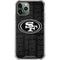 NFL San Franciso 49ers Black & White iPhone 11 Pro Max Clear Case