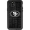 NFL San Franciso 49ers Black & White iPhone 11 Pro Max Waterproof Case