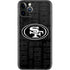 NFL San Franciso 49ers Black & White iPhone 11 Pro Skin