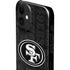 NFL San Franciso 49ers Black & White iPhone 12 Mini Lite Case