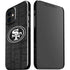 NFL San Franciso 49ers Black & White iPhone 12 Mini Lite Case