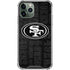 NFL San Franciso 49ers Black & White iPhone 12 Pro Max Clear Case