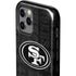 NFL San Franciso 49ers Black & White iPhone 12 Pro Max Impact Case