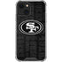 NFL San Franciso 49ers Black & White iPhone 13 Clear Case